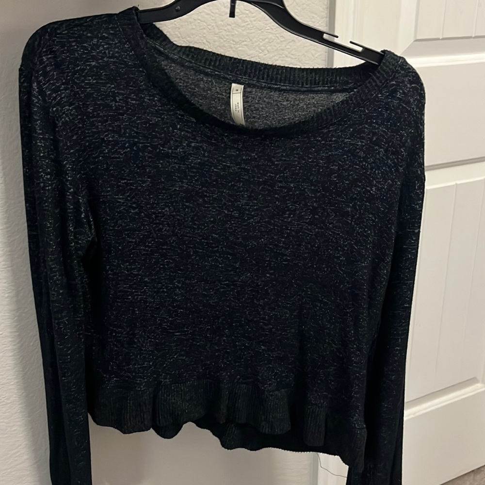 Medium gray sweater